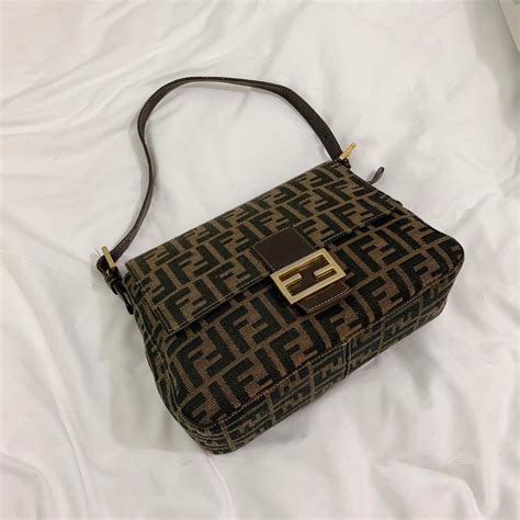 fendi tote vintage|genuine fendi baguette.